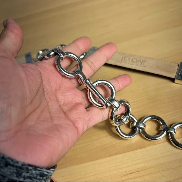 VintageGenuine English leather women’s belt size large BARSE the belt collection - Picture 3 of 7